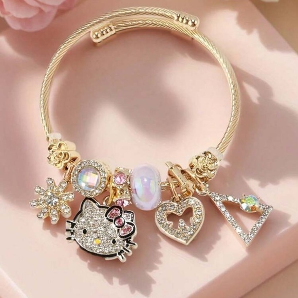 Hello Kitty Accessories - Hello Kitty Charm Bracelets